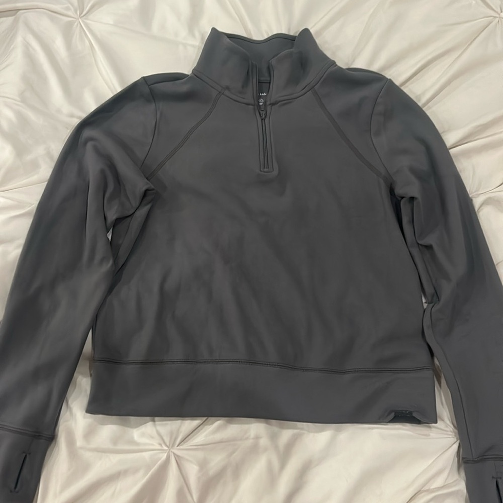 Abercrombie Kids Cropped Pullover Quarter Zip